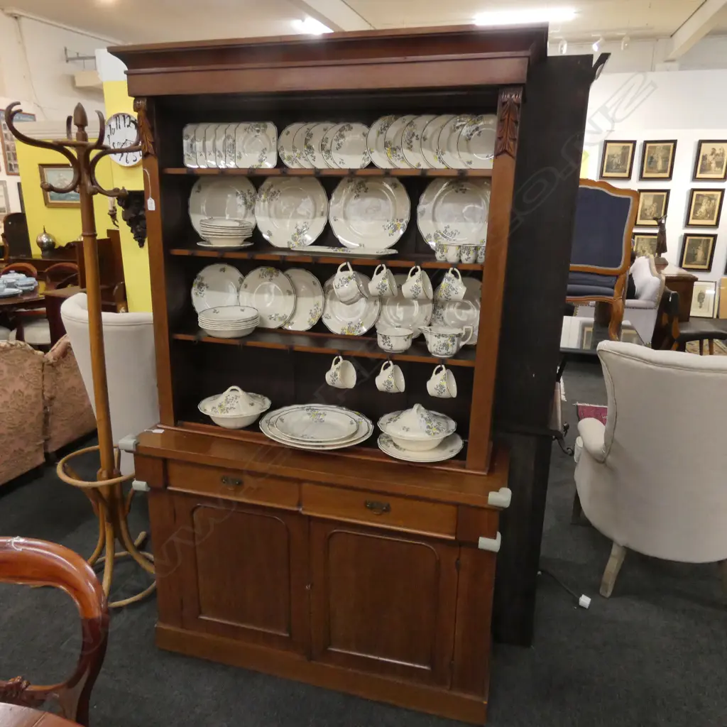 VICTORIAN DRESSER CHIFFONIER OPEN SHELVED BACK Image 1++
