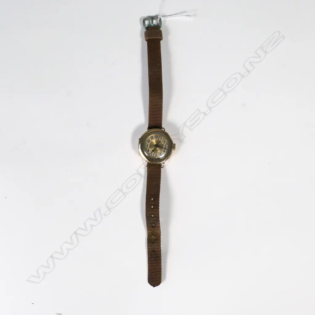 VINTAGE 9CT GOLD LADIES WRISTWATCH Image 1++