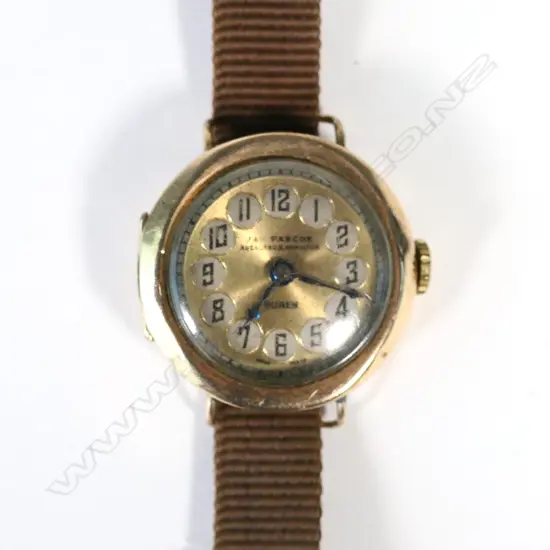 VINTAGE 9CT GOLD LADIES WRISTWATCH
