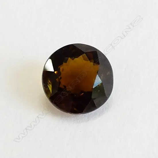 UNSET BROWN TOPAZ - ROUND CUT