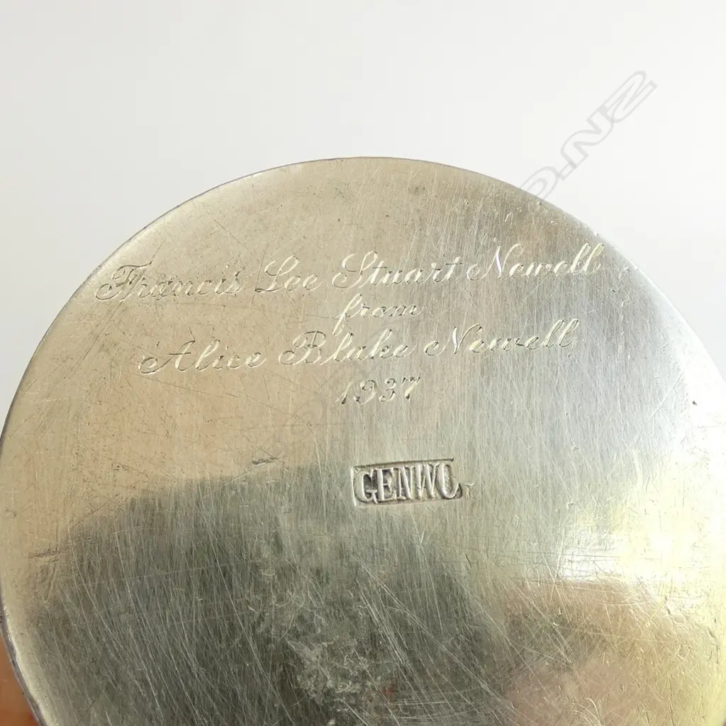 A19thC Chinese silver mug Image 1++