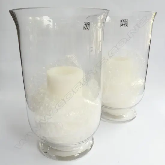 PR OF HURRICANE LAMPS BY WAXGLO, NZ