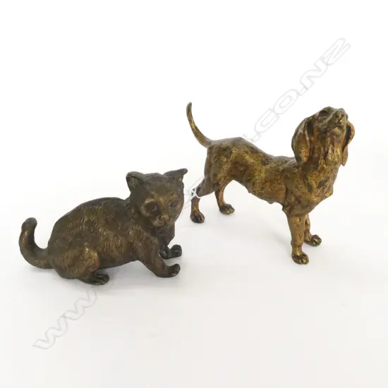 BRONZE DOG & CAT