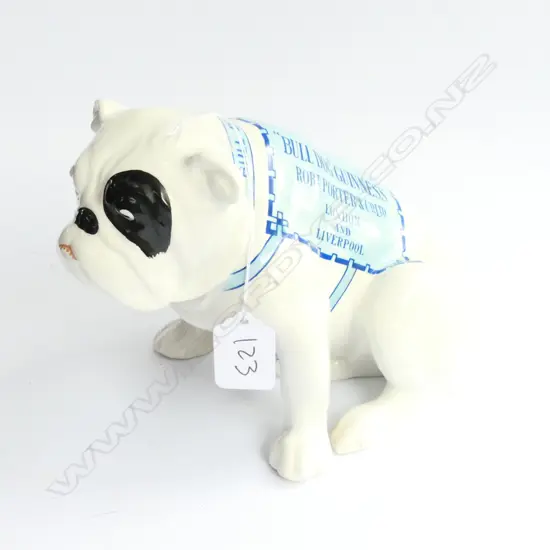 ROYAL DOULTON STAMPED GUINNESS BULL DOG L 200 MM 