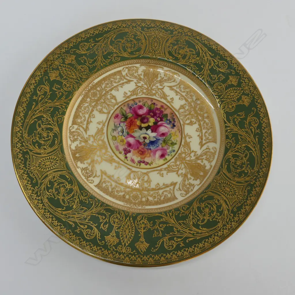 ROYAL WORCESTER HAND PAINTED PLATE 270MM DIA SIGNED E. PHILLIPS Image 1++