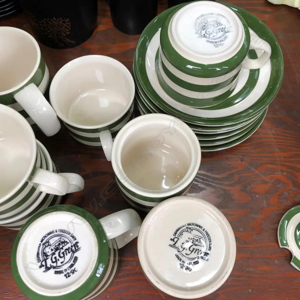 COLLECTION OF T. G. GREEN CORNISHWARE Image 1++