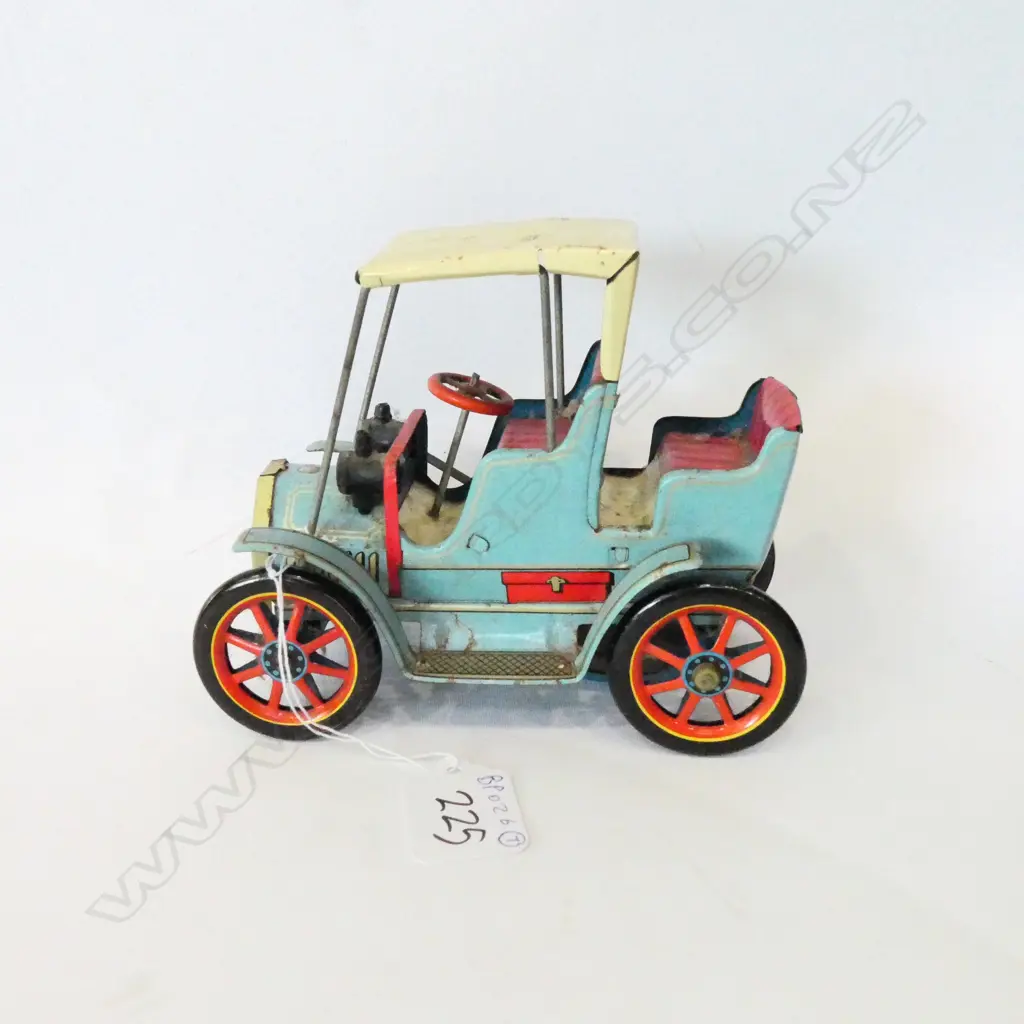 1950S JAPANESE TIN PLATE TOY CAR L.150MM Image 1++