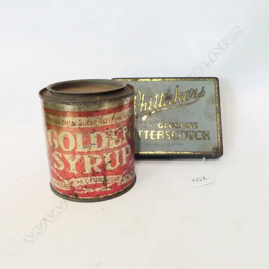 2 KIWIANA TINS: WHITAKERS & CHELSEA SUGAR
