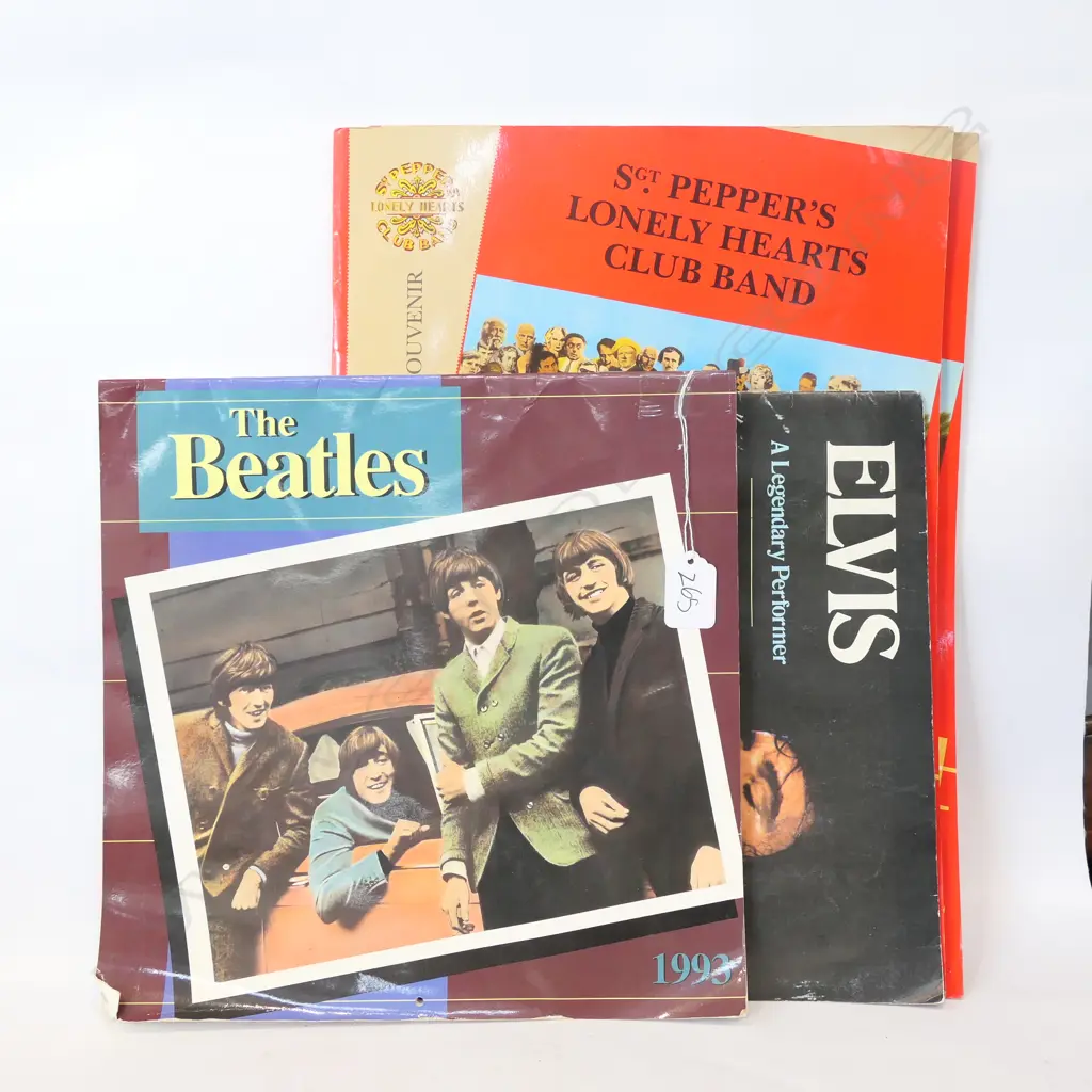 2 BEATLES PHOTO BOOKS, CALENDARS Image 1++