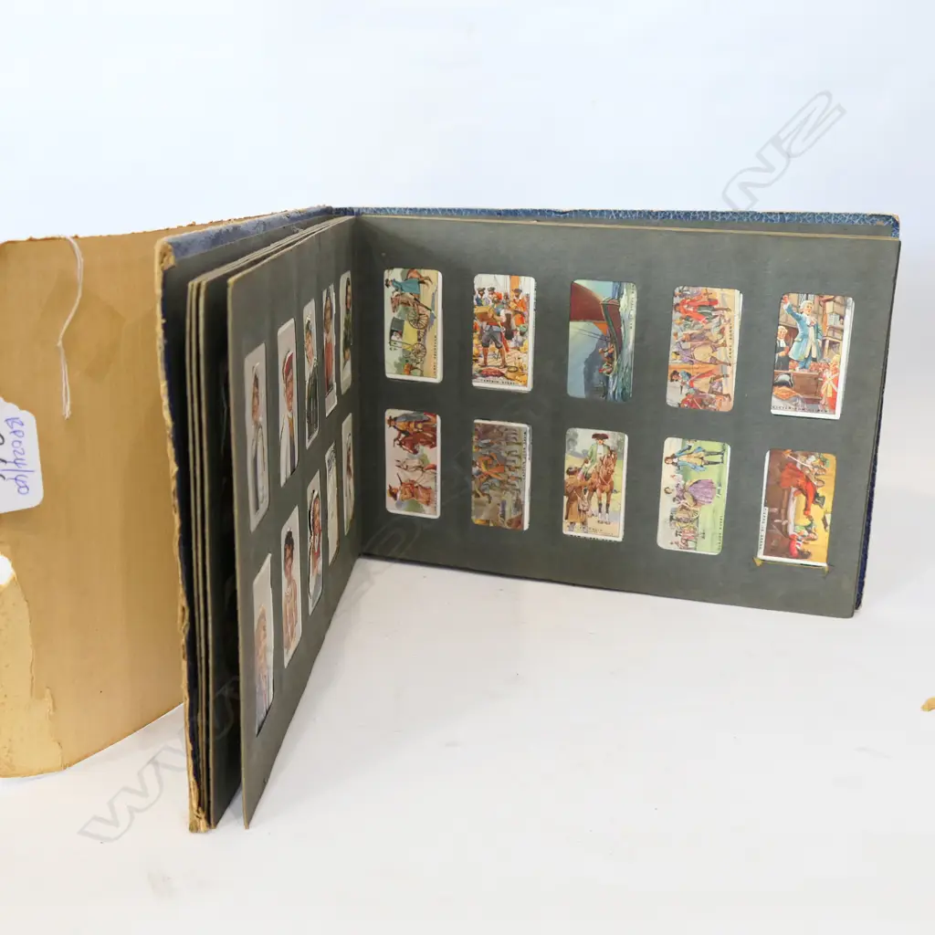 3 CASTLES CIGARETTE CARD ALBUM TRAINS /OCEAN LINERS ETC Image 1++