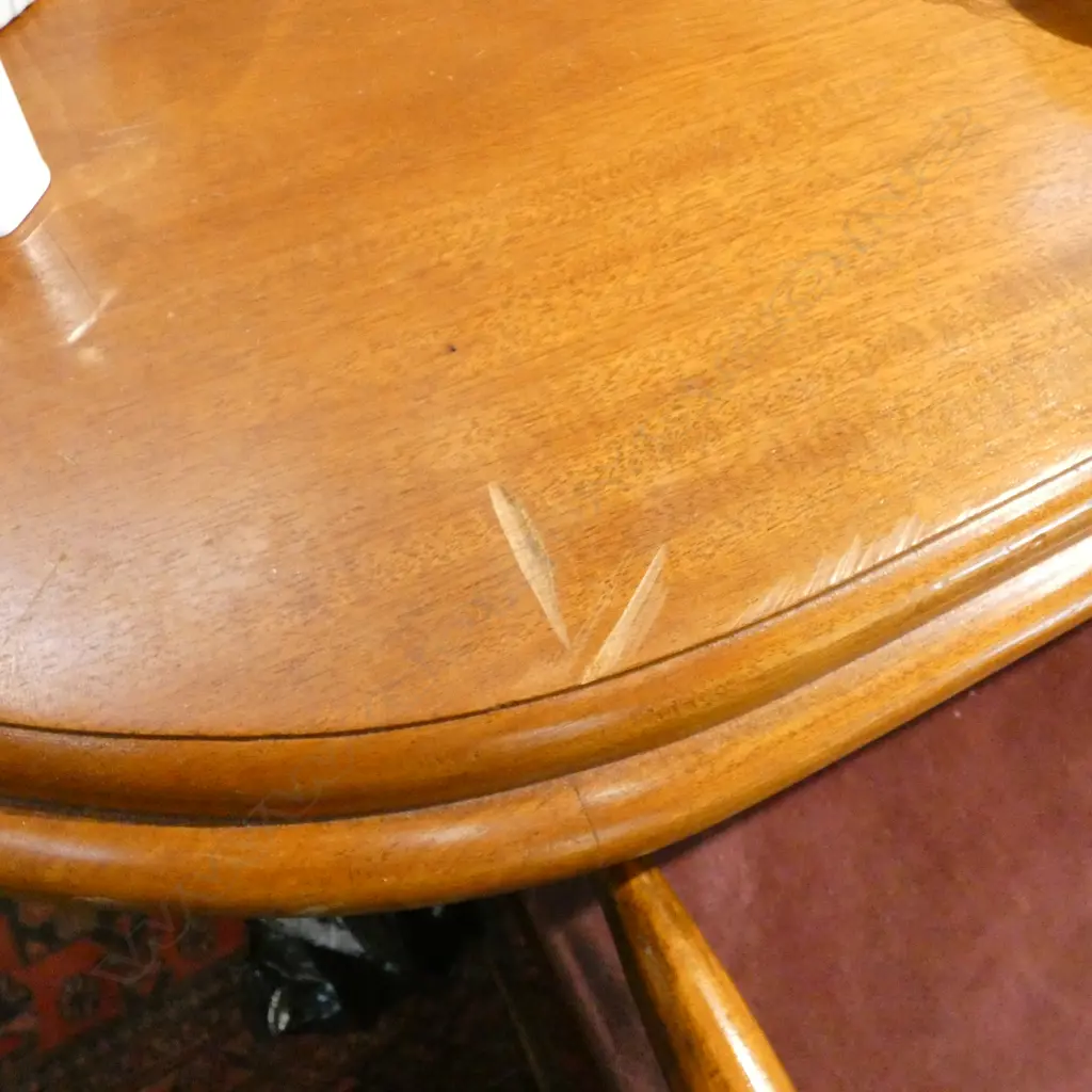 19thC CEDAR DINING EXTENSION DINING TABLE Image 1++