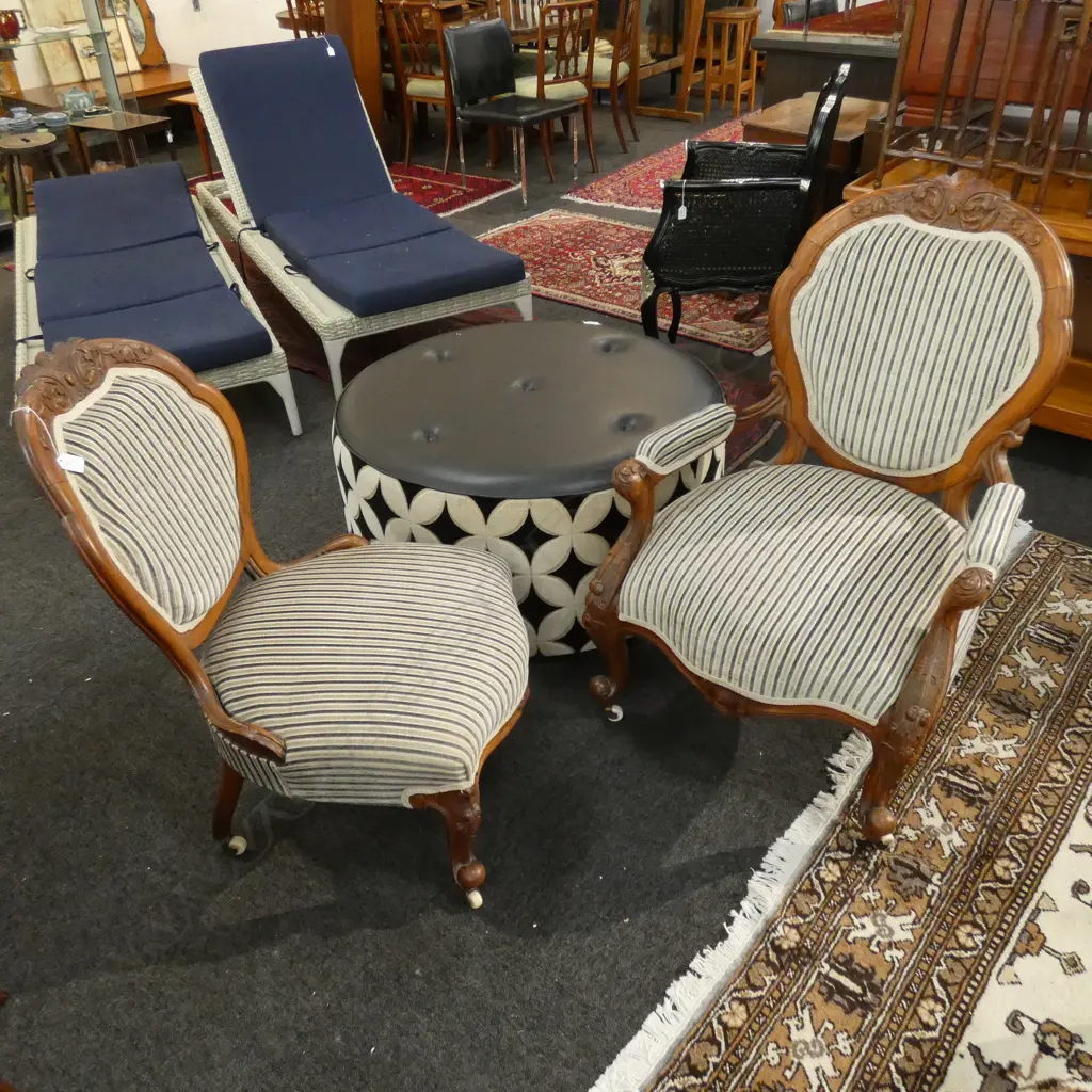 PR OF VICT GRANDFATHER / MOTHER CHAIRS Image 1++