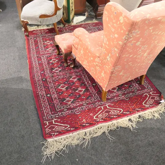 HAND KNOTTED PERSIAN RUG 1900 X 1100 MM