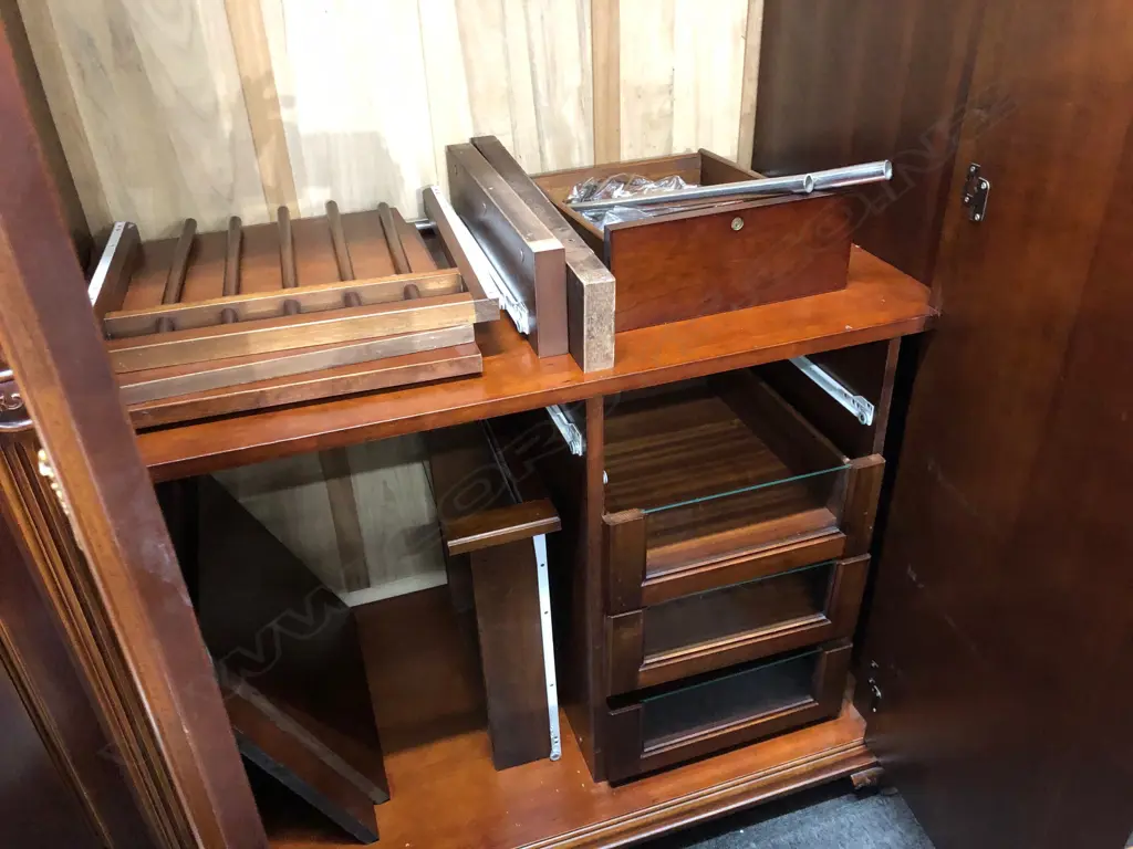 LARGE MODERN SECTION WARDROBE 2200MM W Image 1++