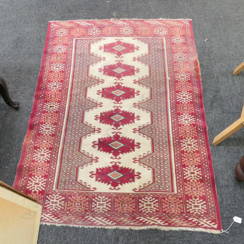 TURKISH RUG L.1040MM X 1000MM Image 1++