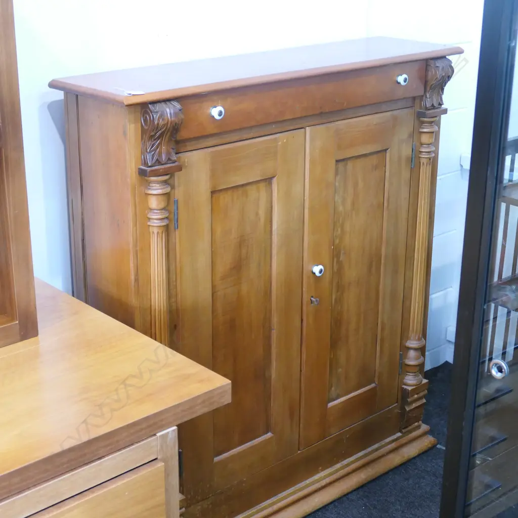 NARROW KAURI CUPBOARD 1170MM H 1060MM W Image 1++