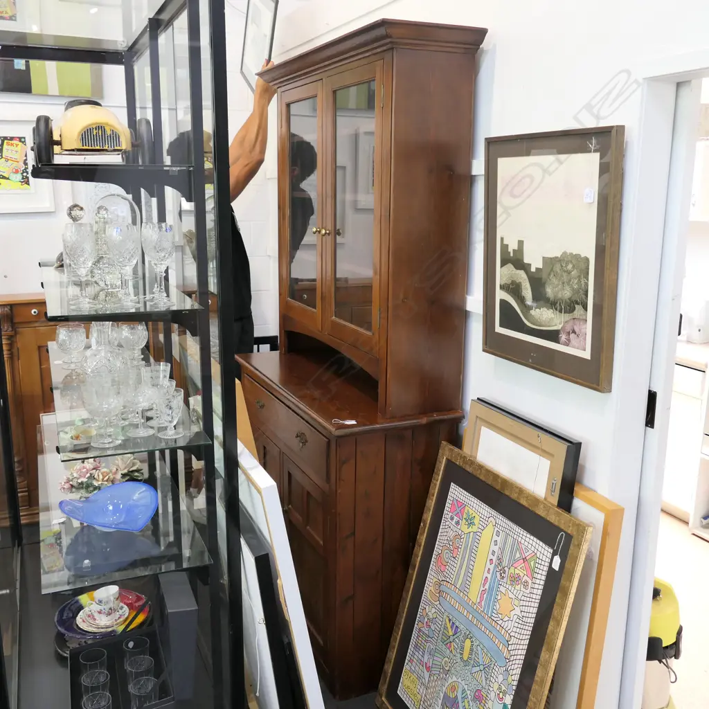 ANTIQUE BALTIC PINE CABINET/SIDEBOARD Image 1++