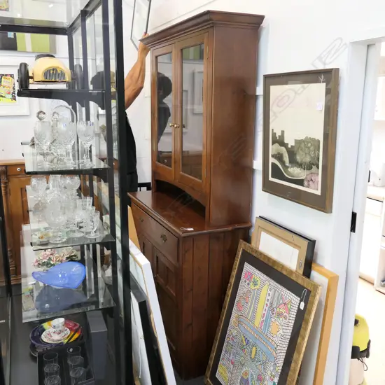 ANTIQUE BALTIC PINE CABINET/SIDEBOARD