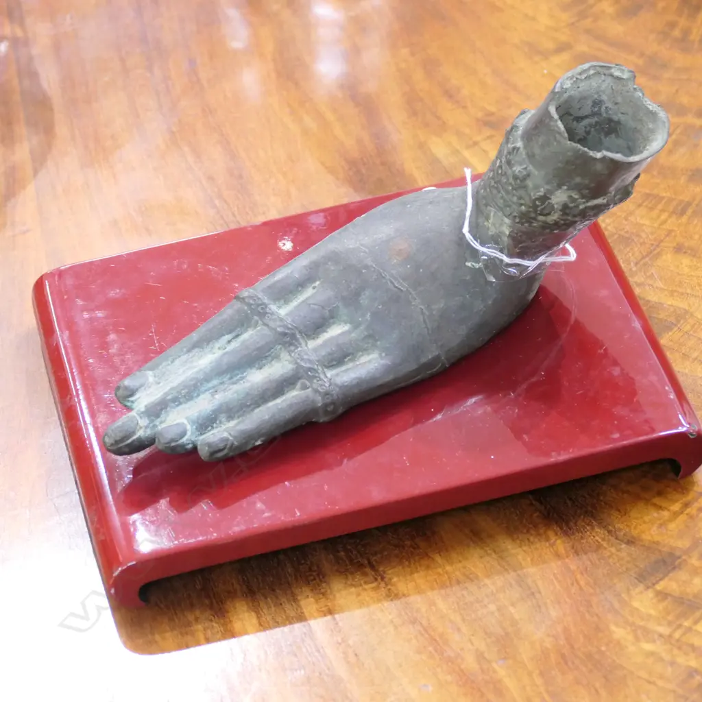 BRONZE BUDDHA'S HAND  Image 1++