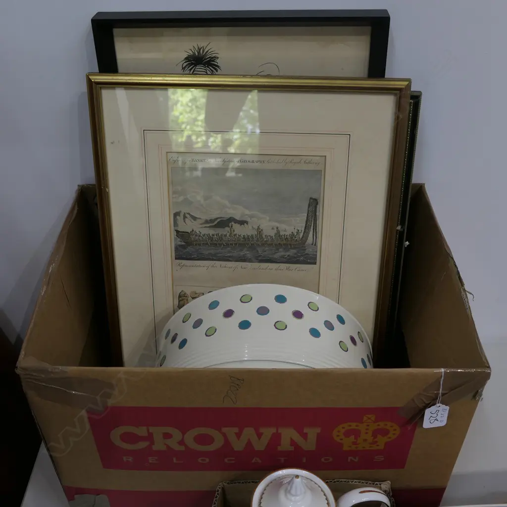 COOK'S VOYAGES ETCHINGS (FRAMED & UNFRAMED) Image 1++