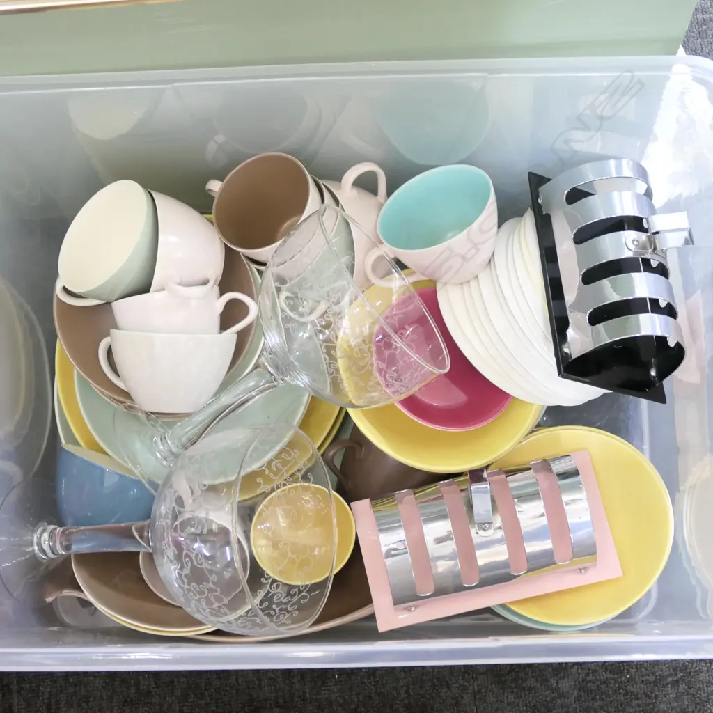 BOX LOT ASST POOLE ETC Image 1++