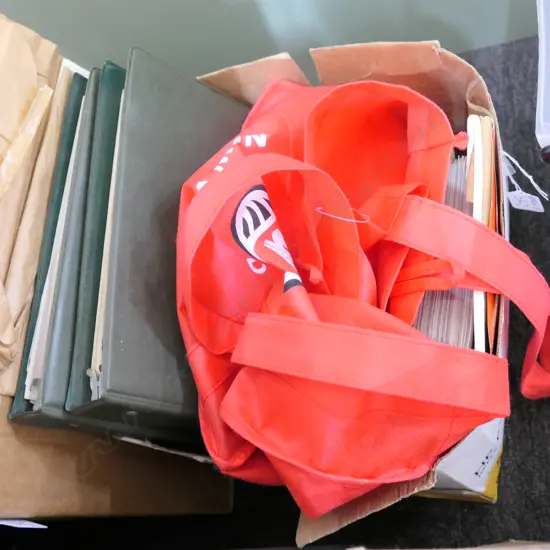 WORLD STAMP COLLECTION 2 ALBUMS LOOSE ETC