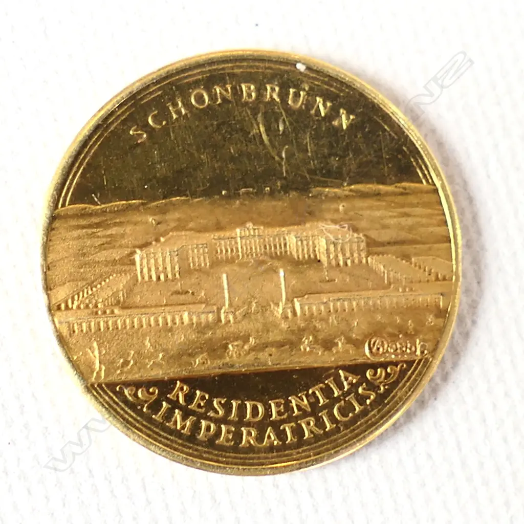 14CT SMALL GOLD COIN MARIA THERESIA 1.63gm ... Image 1++