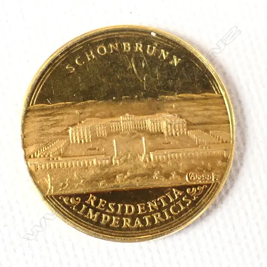 14CT SMALL GOLD COIN MARIA THERESIA 1.63gm ...