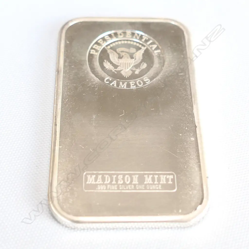 MADISON MINT 1OZ .999 FINE SILVER INGOT Image 1++