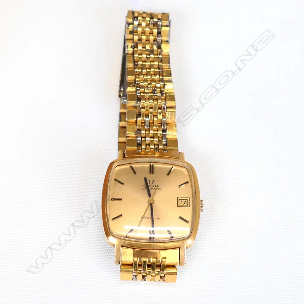 OMEGA GOLD PLATED GENT'S AUTO WRISTWATCH Image 1++