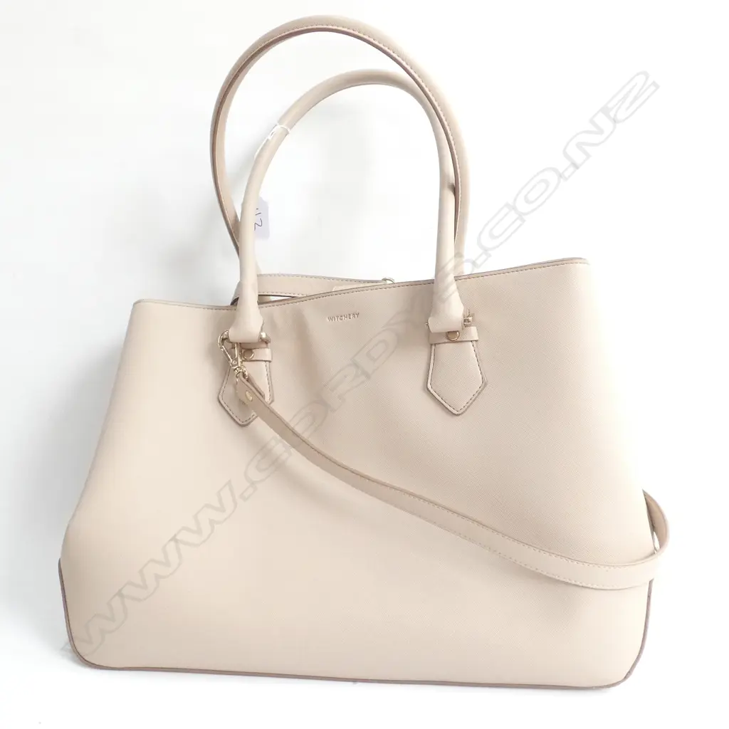 WITCHERY SHOULDER TOTE HANDBAG, MANMADE MATRIALS Image 1++
