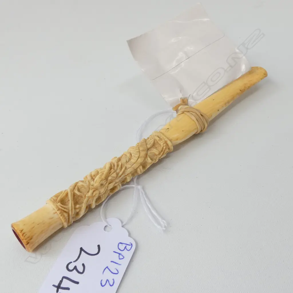 IVORY CIGARETTE HOLDER C1920'S, L.135MM Image 1++
