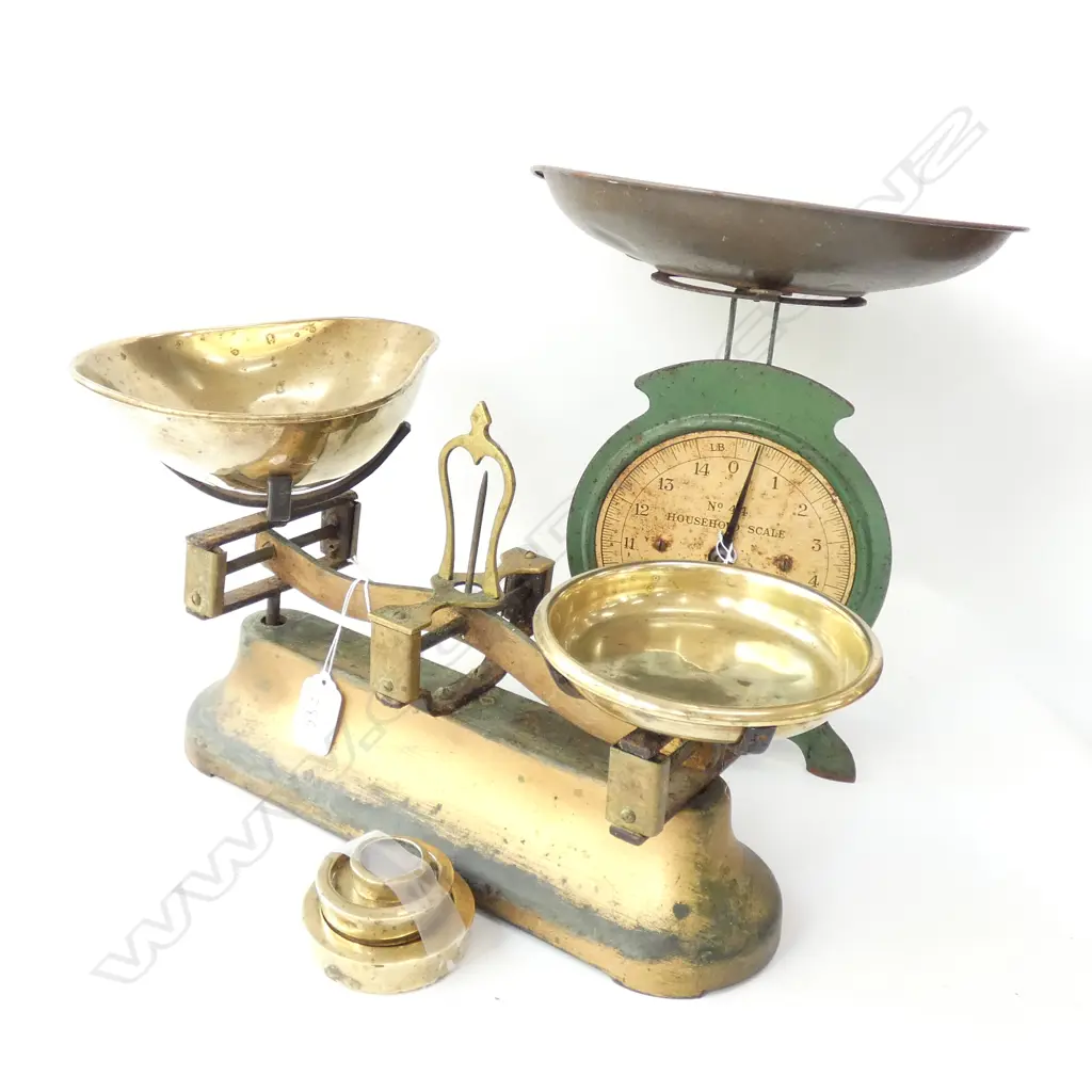 SET OF SCALES L. 320MM PLUS KITCHEN SCALES Image 1++