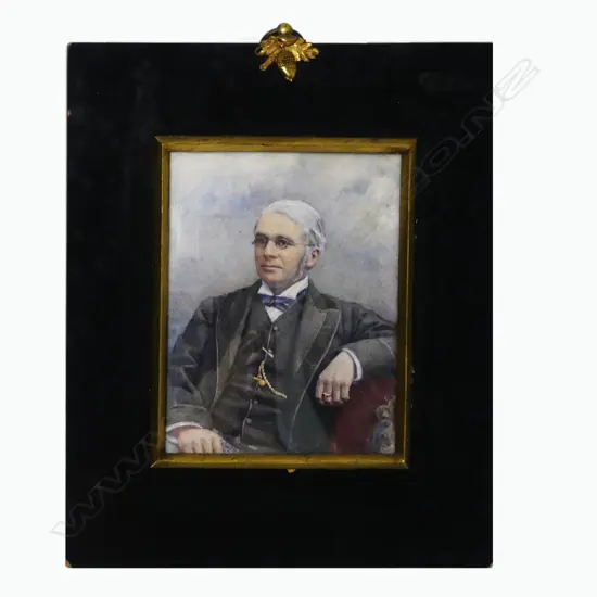 A Victorian portrait miniature