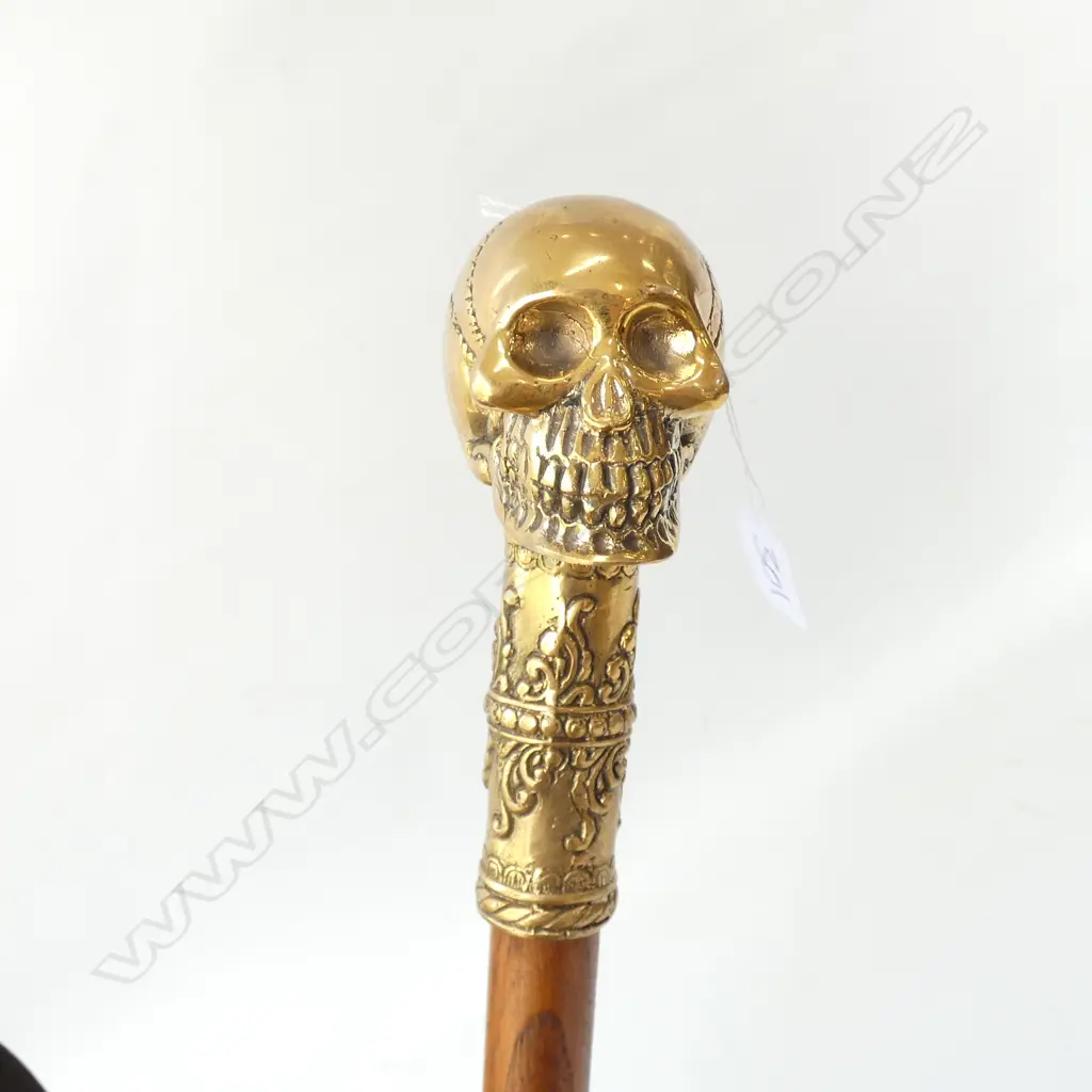 SKULL WALKING STICK L. 1040MM L Image 1++