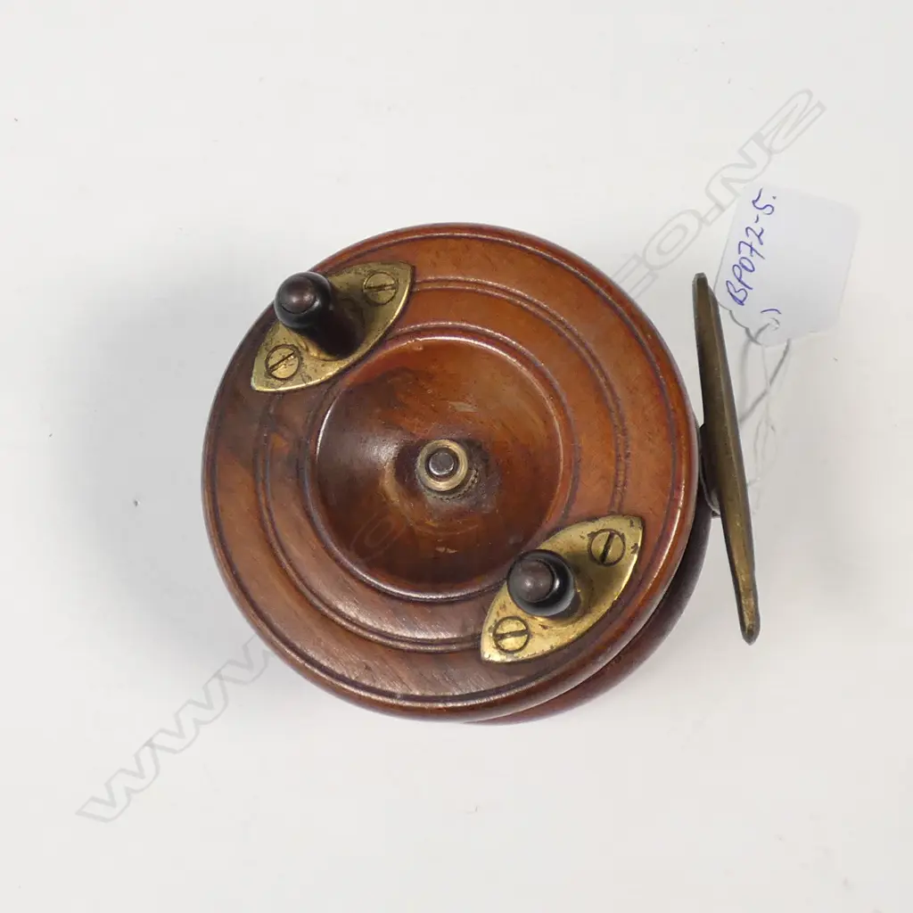 EARLY 3" NOTTINGHAM STARBACK REEL C1900 Image 1++