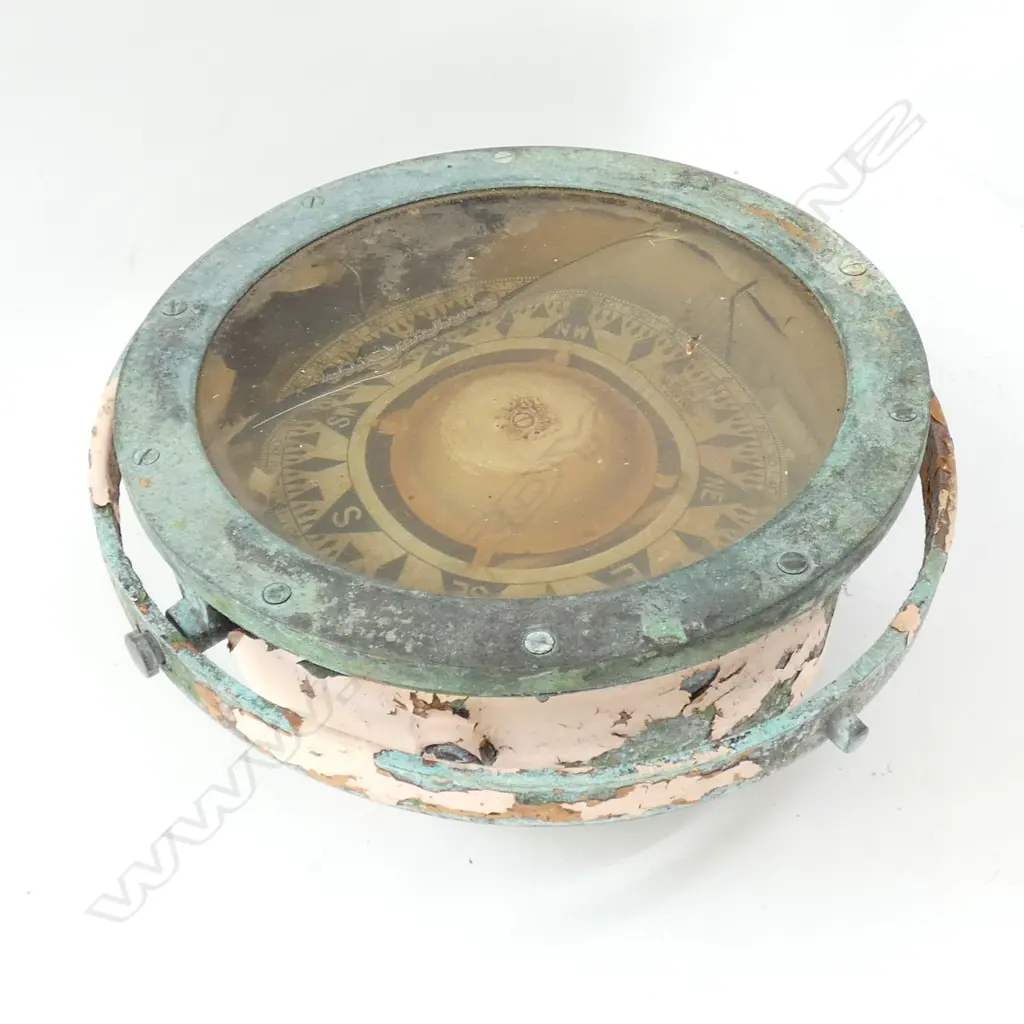 SHIPS DECK COMPASS AF 250MM DIA Image 1++