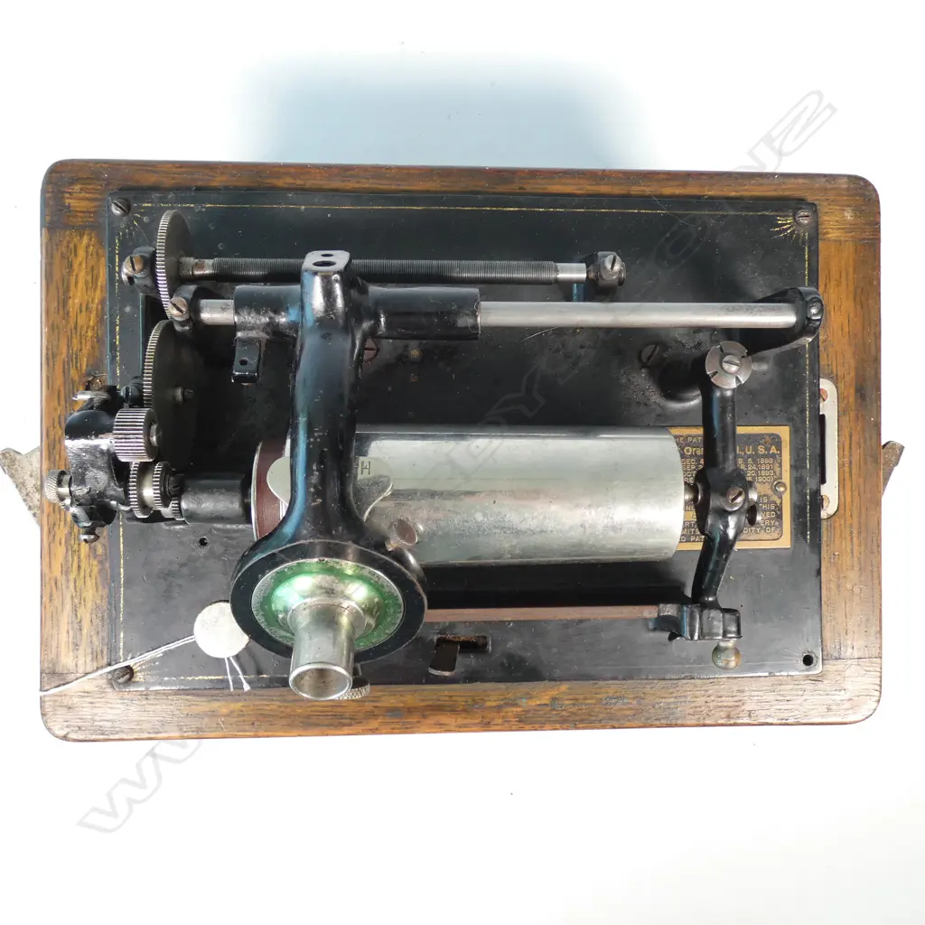 EDISON STANDARD CYLINDER PHONOGRAPH 325MM L Image 1++