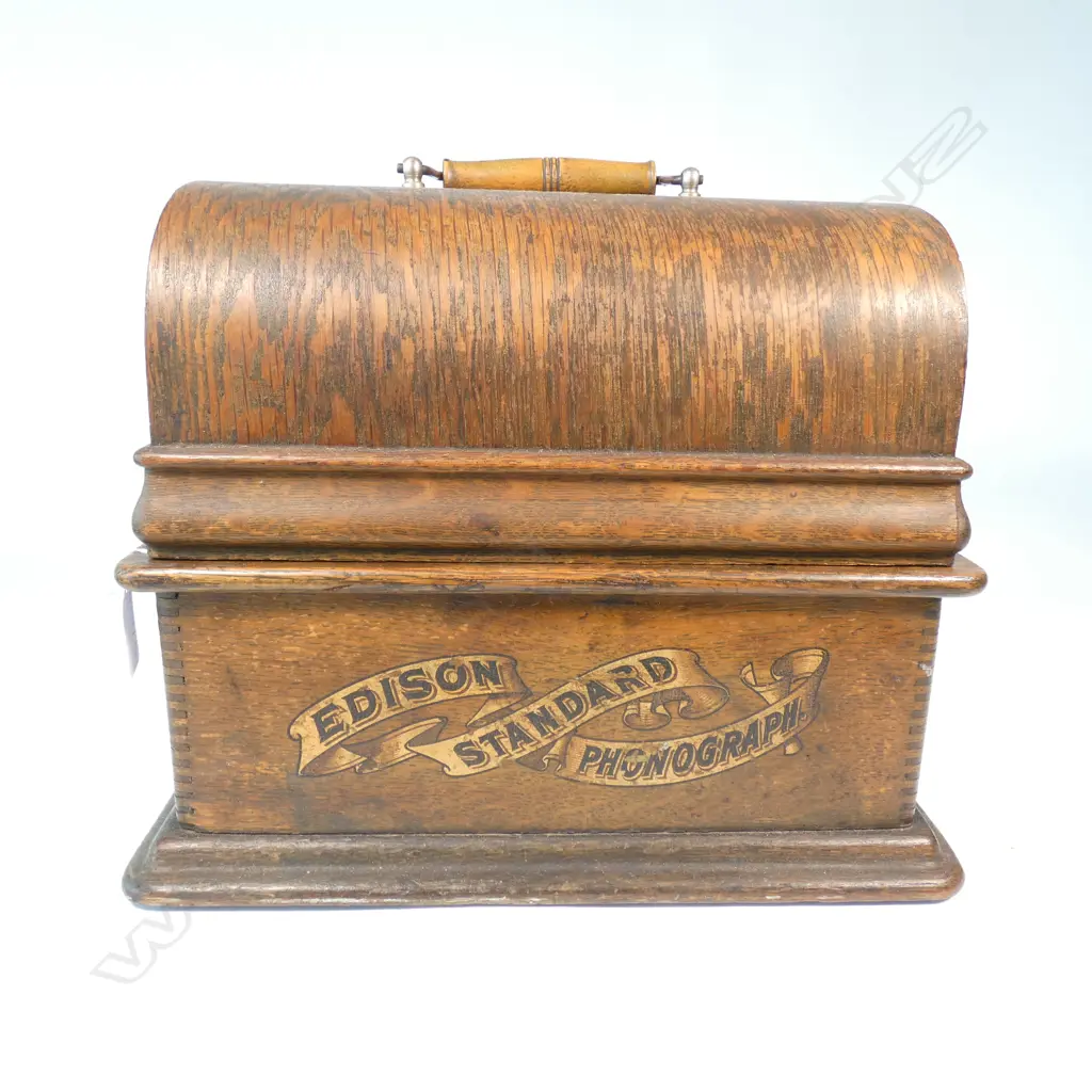 EDISON STANDARD CYLINDER PHONOGRAPH 325MM L Image 1++