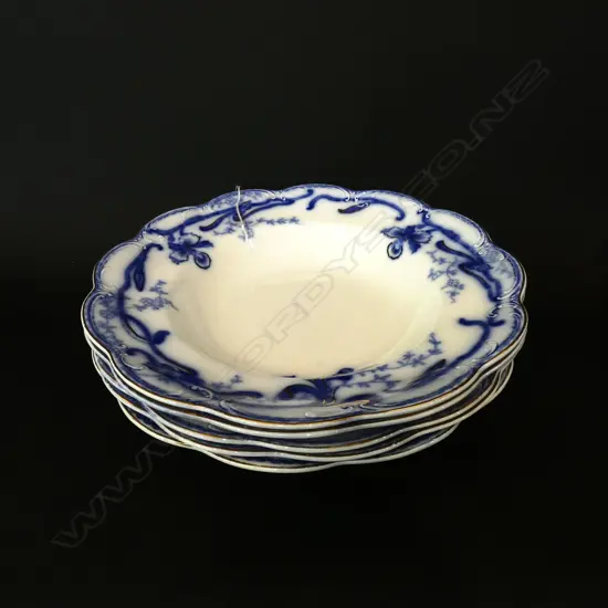 VICTORIAN PLATES X5