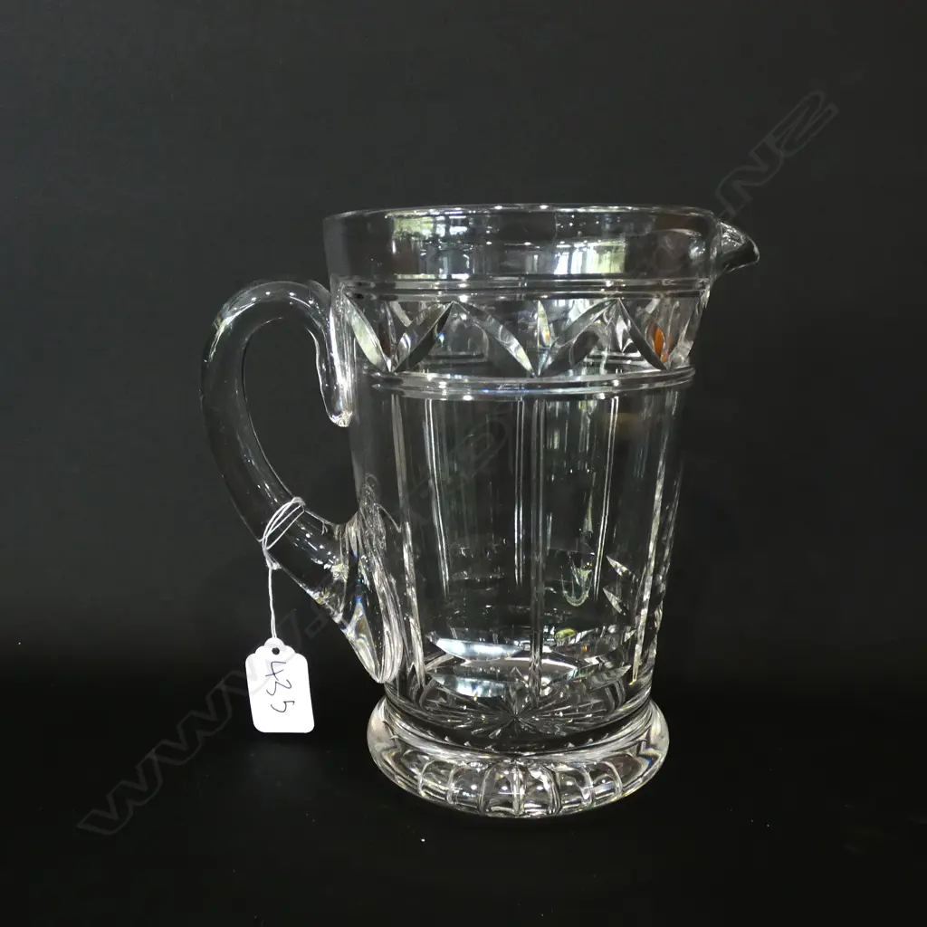 STUART CRYSTAL WATER JUG, H.190MM Image 1++