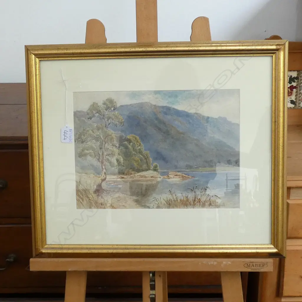 C. W. FOSTER 1840 - 1920 W/C LANDSCAPE 450 X 540MM  Image 1++