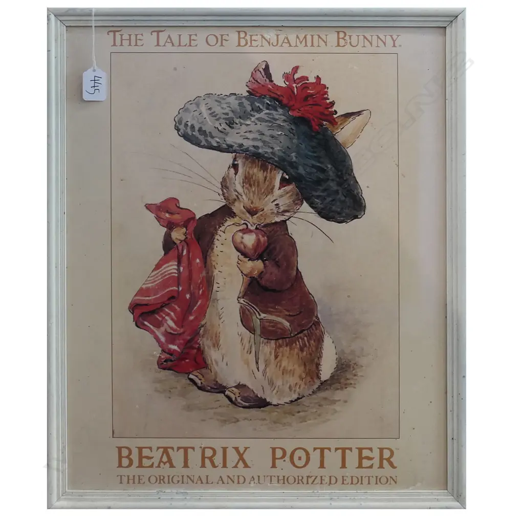 BEATRIX POTTER POSTER 1970'S, 540MM X 435MM Image 1++