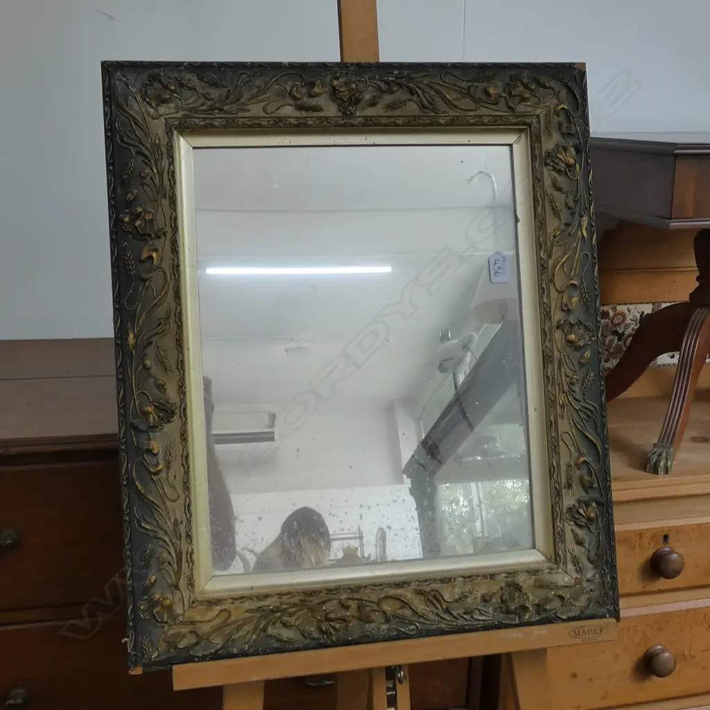 EDWARDIAN FRAMED MIRROR 660 X 560 MM Image 1++