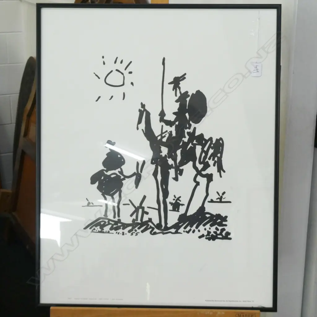 PABLO PICASSO PRINT PUBLISHED BY SHOREWOOD, USA. 700 x 560mm Image 1++