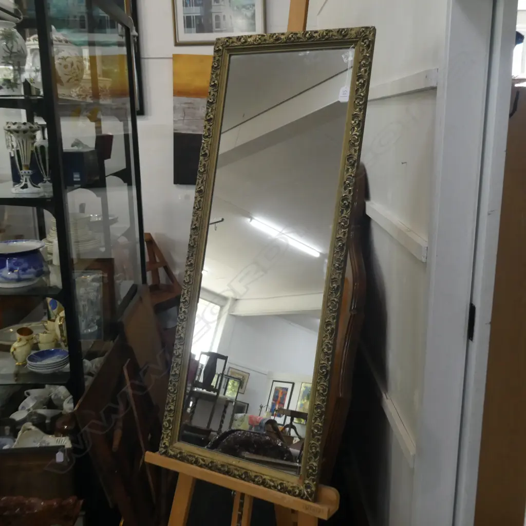 VINTAGE GILT MIRROR 1100 X 430mm Image 1++