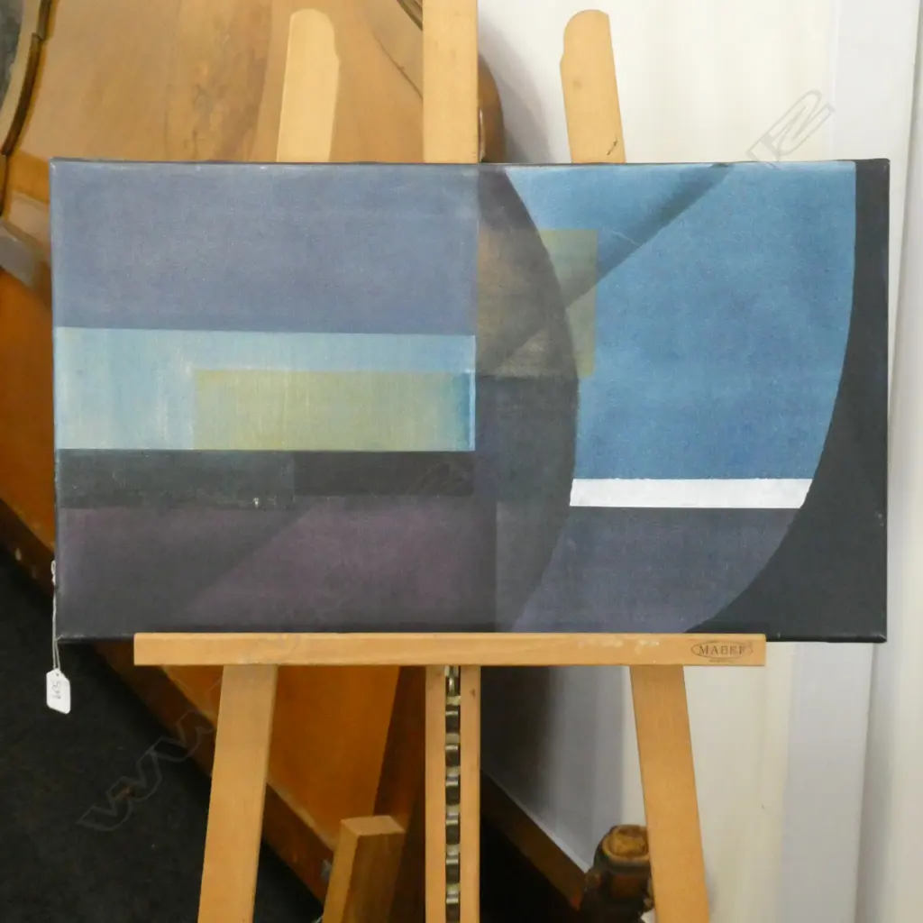 ORIGINAL ARTWORK BY DONALD M. REID , OIL ON CANVAS .UNSIGNED . 2000 606MM X 307MM Image 1++