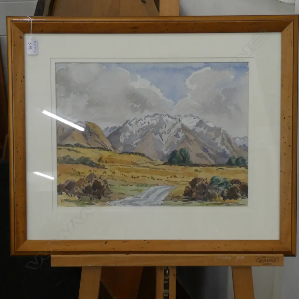 C. M. BARKER LANDSCAPE W/C 620 X 520MM Image 1++