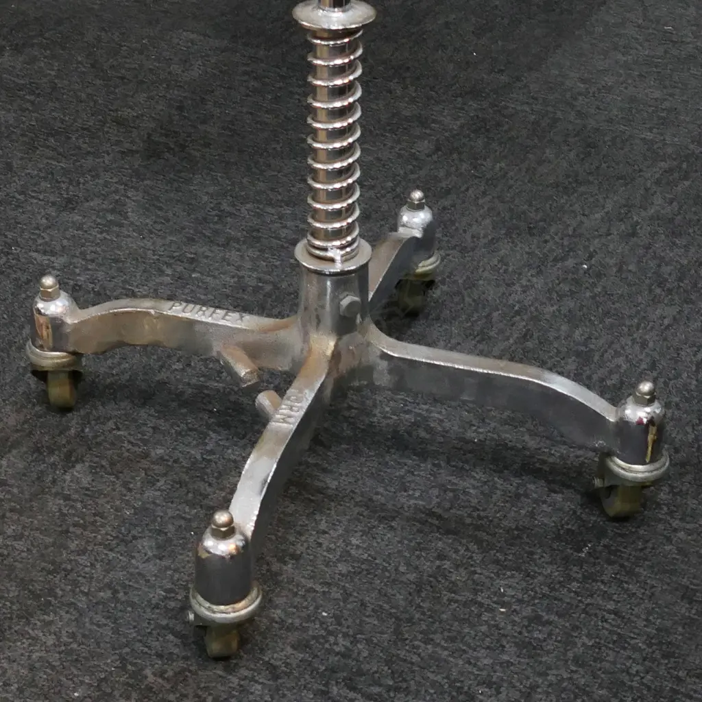 GOOD VINTAGE  'PURFEX' MANNIQUIN ON METAL STAND, H. 1460MM Image 1++