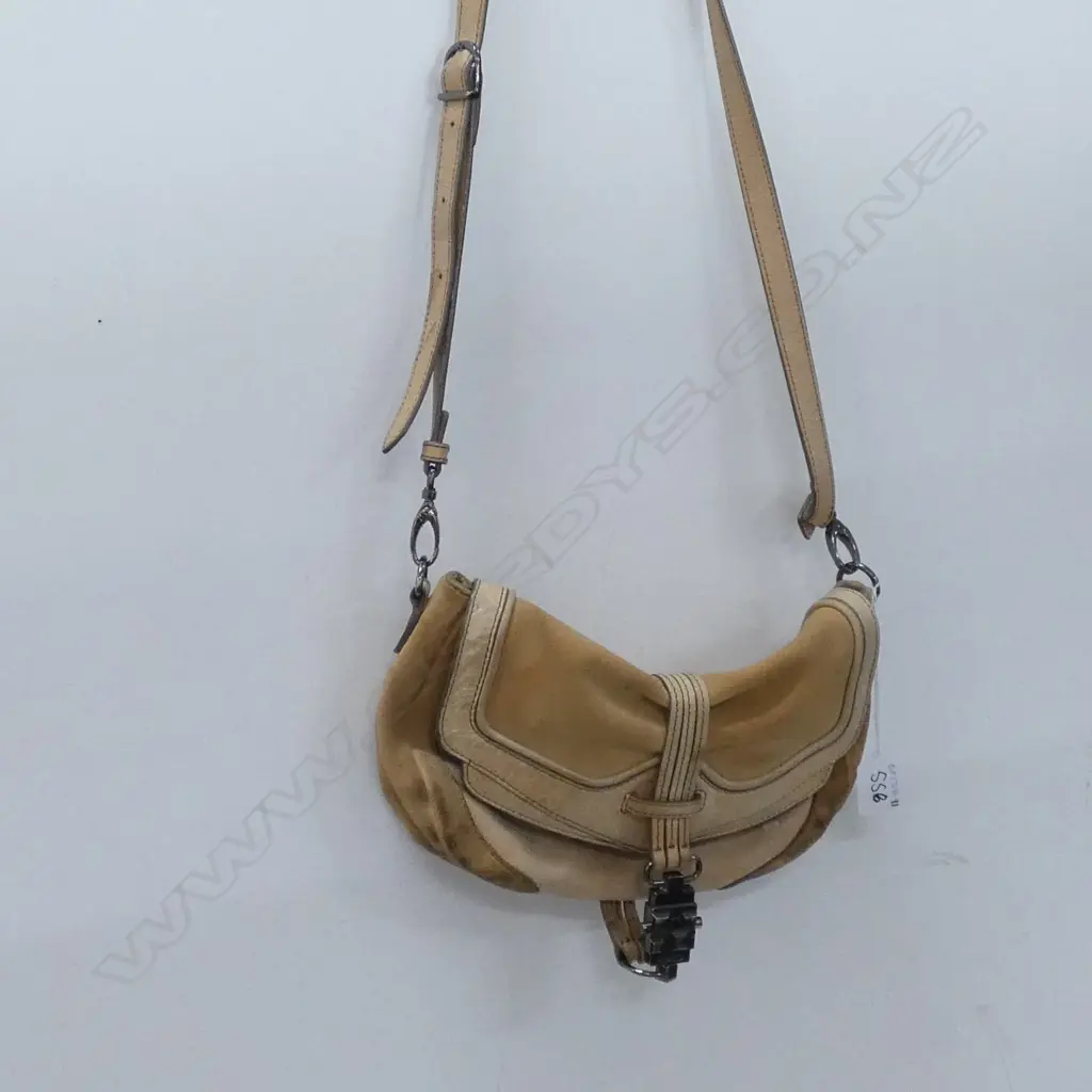MIMCO LEATHER SHOULDER BAG Image 1++